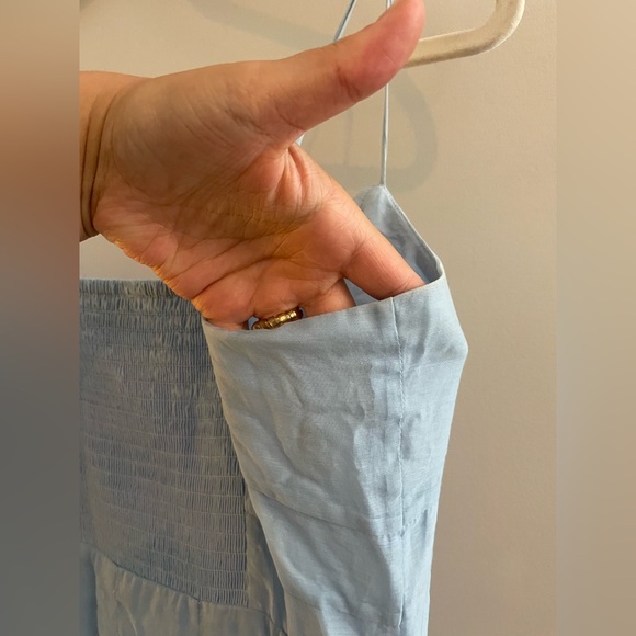 Gianni Bini Light Blue A Line Dress - Picture 4 of 5